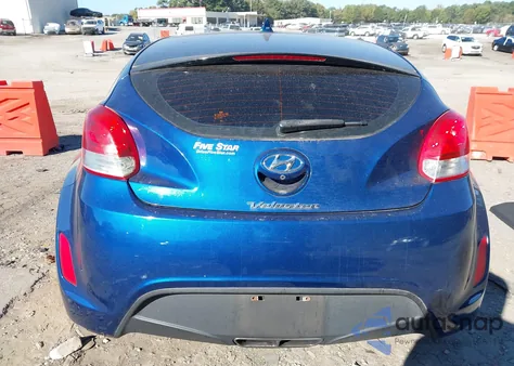 2017 Hyundai Veloster from USA, damaged, VIN KMHTC6AD4HU321421